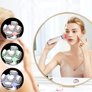 Pakiss multi functions high end beauty salon device Luxury beauty apparatus freezing age rejuvenation facial massager instrument