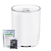 Broyeur de déchets de cuisine électrique en acier inoxydable Neakasa avec technologie Multigrind 200W