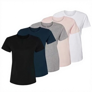 Camisetas de Jersey Transpirables con Cuello Redondo para Mujer al por Mayor, Impresión Digital de Alta Calidad, Logotipo Personalizado, Cómodas, Casuales, de Manga Corta - Product Image 3