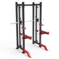 Ensemble d'équipement de fitness à domicile en gros : Station de musculation à câble avec pile de poids, rack Smith pour squats, bancs et supports pour exercices pectoraux
