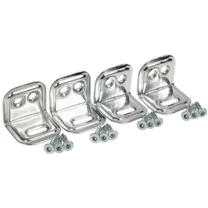 <span class=keywords><strong>Angle</strong></span> droit en métal pour écrans de meubles Robuste et durable pour la maison Armoire murale en forme de L Étagère d'<span class=keywords><strong>angle</strong></span> - Product Image 1