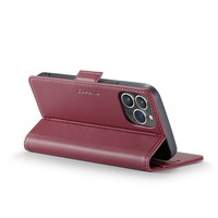 CaseMe dompet kulit bisnis, dompet pemegang kartu Flip casing ponsel untuk iPhone 13 Pro Max