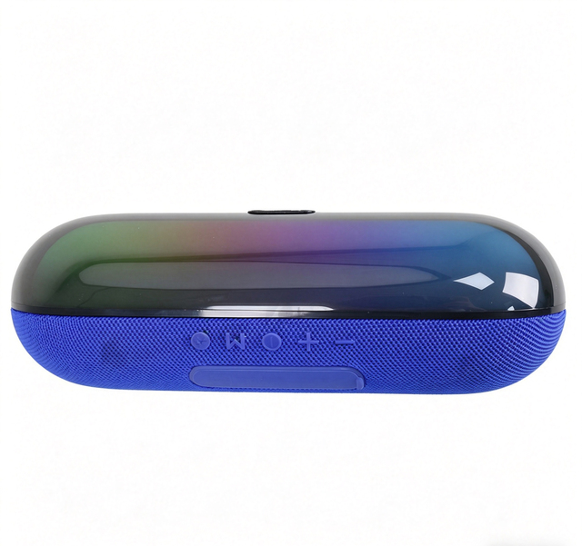 KTS RGB Wireless Portable Outdoor BT Speaker with FM Radio  52MM*2 BTS-1952 Factory Price Wholesale OEM