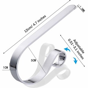 ใบมีดโลหะสำหรับเครื่องตัดหญ้า <span class=keywords><strong>PolyCut</strong></span> FS-2259 แบบยุโรป 5 ตะขอ ของตกแต่งคริสต์มาส ถุงแขวนสำหรับเตาผิง - Product Image 2