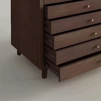 Étui de présentation de bijoux en bois fait main vintage avec éclairage LED, taille et finition personnalisables, design durable de haute qualité
