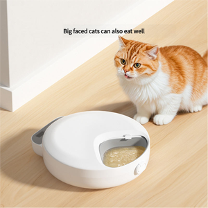 Moderne Serie 4 Automatischer Katzenfutterautomat Nassfutter-Spender Zwei Umweltfreundliche Kühlpacks Neue Generation Katzenfutter-Auto-Serviersystem - Product Image 2