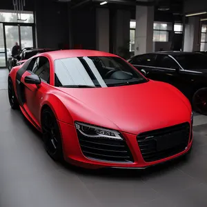 Nieuw Populair Product Krimpfolie Bescherming Kameleon Kleurverandering Diamant Charme Paars Rood Auto Vinyl Sticker