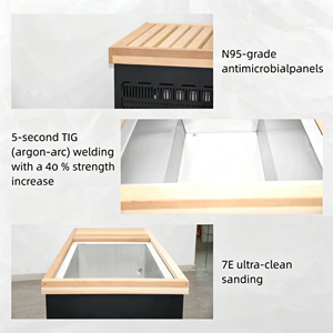 Vasca da Bagno Ovale <span class=keywords><strong>in</strong></span> Cedro Rosso di Alta Qualità <span class=keywords><strong>con</strong></span> Rivestimento <span class=keywords><strong>in</strong></span> Acciaio Inox per Interni ed Esterni, Design Tradizionale per Ville, Ideale per il Recupero Sportivo - Product Image 4