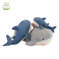 Oreiller en peluche long requin super doux, grand jouet en peluche, poupée long requin pour dormir, peluche pour enfants