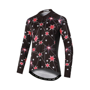 Pantalones Cortos de Ciclismo Ligeros de Manga Larga con Cierre Completo, Estampado Mecánico, Elásticos en Cuatro Direcciones, de Secado Rápido y Transpirables para Ciclismo de Montaña y Carretera - Product Image 2