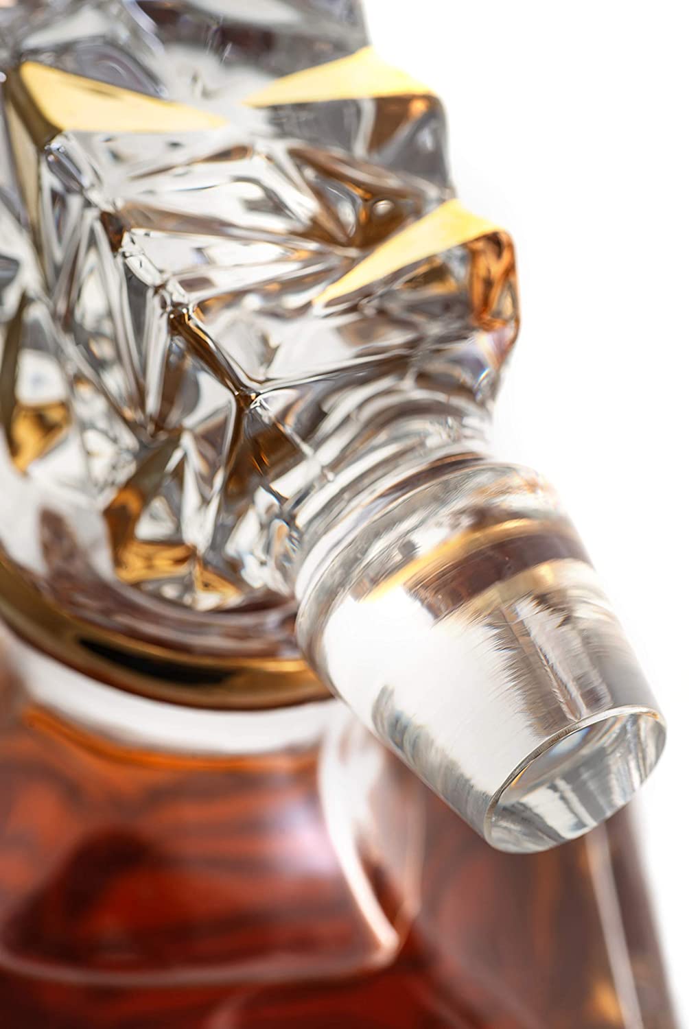 1 decanter and 4*glasses Crystal Whiskey Decanter  Whisky Gifts