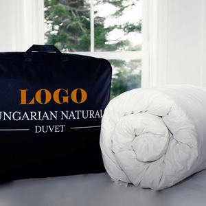 OEKO fábrica al por mayor Hotel de alta calidad Blanco <span class=keywords><strong>100</strong></span>-500gsm abajo alternativa microfibra poliéster edredón cama edredón - Product Image 5