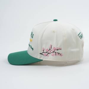 หมวกเบสบอล5แผงผ้าทอลายทแยงเทอร์รี่ระบายอากาศหมวกกีฬาเยาวชนชายหญิง - Product Image 3