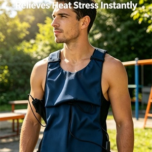 Système de refroidissement par eau électrique personnalisable 2C 20C pour sac à dos, gilet de refroidissement en maille, contrôle du débit de la poche à eau, vêtements rafraîchissants pour VR et extérieur - Product Image 5