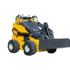 Skid Stuur Loader Vierwielaandrijving <span class=keywords><strong>Mini</strong></span> Constructie Truck Multifunctionele Kleine Heftruck Met Rupsmotor - Product Image 2