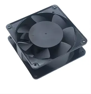 Hızlı eksenel akış fanı 110V 220V 12038 yüksek kaliteli kondansatör harici Motor 120*120*38mm rulman AC soğutma fanı