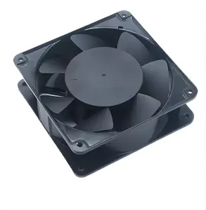 Ventilatore a flusso assiale veloce 110V 220V 12038 di alta qualità condensatore motore esterno 120*120*38mm cuscinetto a sfera AC ventola di raffreddamento