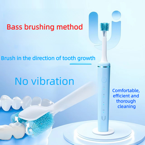 Brosse à dents électrique personnalisée avec logo, rechargeable, pour adultes, fabrication OEM en gros - Product Image 2