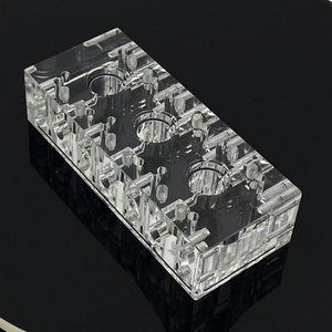 Custom Fabrication High Transparent Acrylic Parts Clear PMMA PC Mechanical Equipment Parts CNC Milling <b>Machining</b> <b>Service</b> - Product Image 5