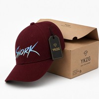 Casquette de baseball promotionnelle personnalisée avec logo brodé 3D, 100 % coton sergé, haute qualité, 6 panneaux, visière incurvée, avec lettres