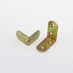 Fu Ying Lai Color-Plated Angle Iron Cold-Rolled Steel Furniture Connectors <b>Shelf</b> Supports Durable Right Angle Bracket - Product Image 3