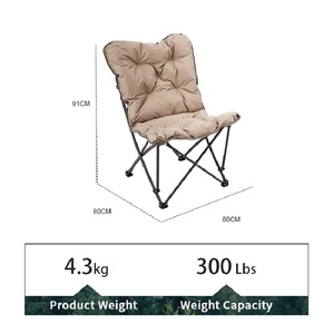 Personalizzato accogliente mobili interni di lusso imbottito pieghevole <span class=keywords><strong>luna</strong></span> salotto adulto sedia piattino - Product Image 6
