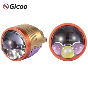 Tricolor 6000k High Power 3.0inch Bi-Led <b>Projector</b> Fog Lamps Double Direct Laser Led Headlight <b>Projector</b> Lens Car fog <b>lights</b> - Product Image 5