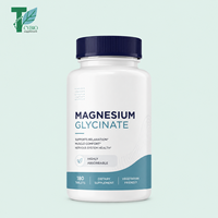 Comprimé de glycinate de magnésium de marque privée OEM 100 mg, forme hautement absorbable, 180 comprimés