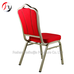 Wholesale Stackable Aluminum Banquet <strong>Chairs</strong> <strong>Red</strong> <strong>Velvet</strong> Wedding Hotel <strong>Chair</strong> - Product Image 4