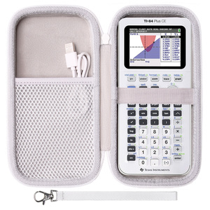 Di động cứng EVA công cụ lưu trữ Trường hợp với dây kéo cho Texas cụ <span class=keywords><strong>TI</strong></span>-84 cộng với CE/<span class=keywords><strong>TI</strong></span>-84 cộng với/<span class=keywords><strong>ti</strong></span>-<span class=keywords><strong>nspire</strong></span> CX II CAS - Product Image 1