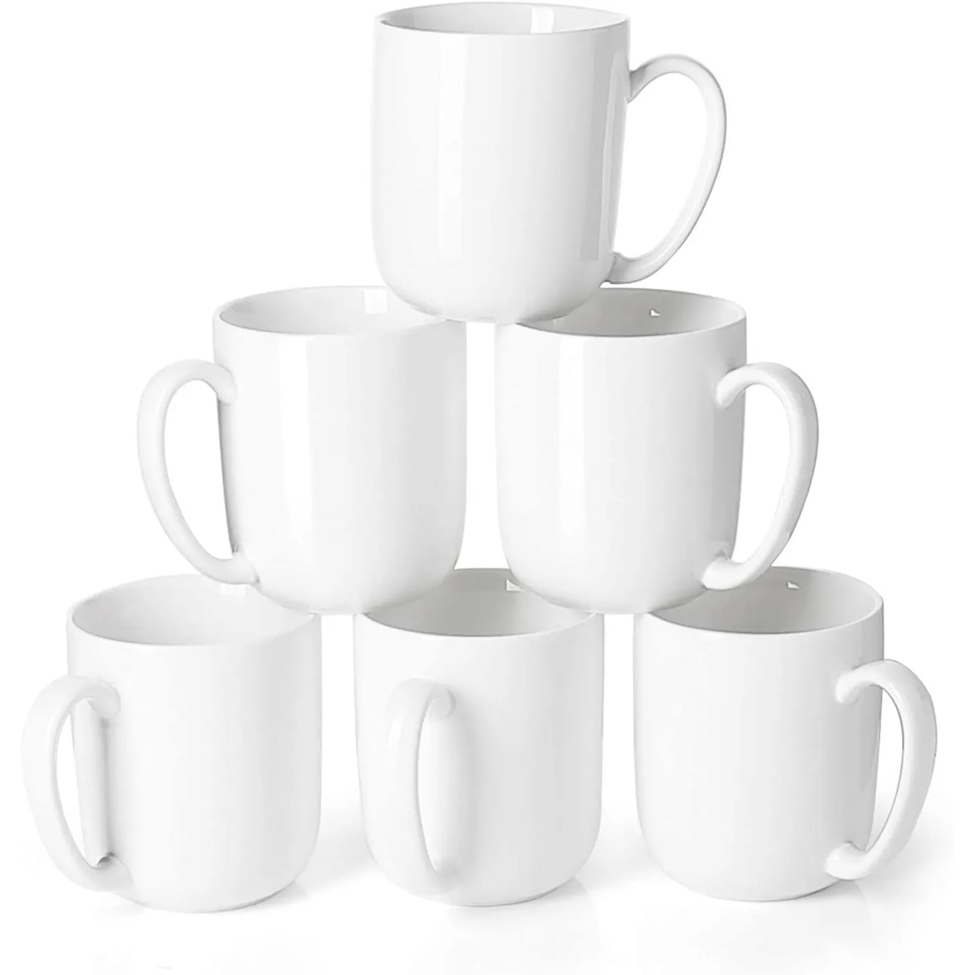 Taza de cerámica personalizada, vaso de viaje de 11oz, 350ml, color blanco, para café, té, leche, taza de porcelana en toneladas, promoción barata, venta al por mayor