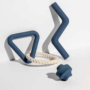 Jouet à mâcher en forme d'animal de compagnie, pour grand et petit chien, chiot, pomme en corde de coton, modèles animaux domestiques à mâcher, très tendance - Product Image 4