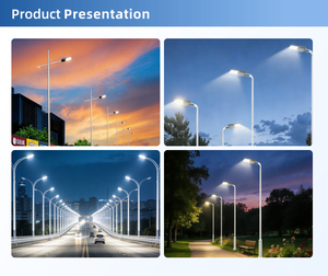 Lampada Stradale LED Regolabile con Corpo in Pressofusione, Nuova Illuminazione Stradale Impermeabile per Esterni - Product Image 5