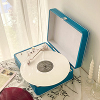 Usine personnalisée Vintage Bluetooth Gramophone lecteur de musique classique vinyle tourne-disque boîte avec multi-fonction