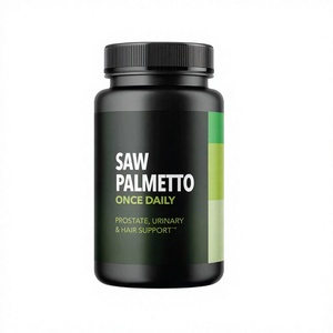 Suplemento Herbal de Saw Palmetto para la Salud del Cabello y la Próstata en Hombres Adultos con Soporte Urinario, 100 Cápsulas, No Apto para Mujeres Embarazadas - Product Image 4
