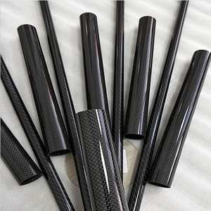 Perche télescopique en fibre de carbone, Perche en fibre de carbone, Perche de nettoyage de vitres en fibre de carbone, Perche télescopique tubulaire, Perche de ski en fibre de carbone - Product Image 1