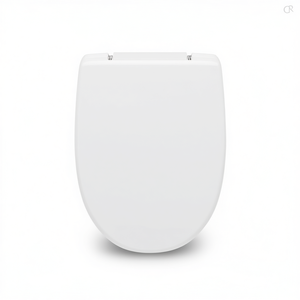 Asiento de inodoro para GSI Savoy Shape 3 Bowl, blanco, con bisagras de paso - Product Image 3