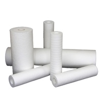 Élément filtrant PP à plis profonds |   Filtre de remplacement pour système d'eau pure, 0,45 micron, sans perte de fibres