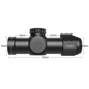Fast Focus 3x HD Infrared Tactical Scope Red Illuminated Reticle Shockproof <b>Hunting</b> SightScope <b>Accessories</b> for Outdoor Shooting - Product Image 5