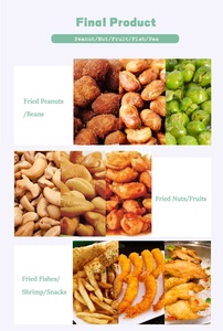 Nueva Freidora Eléctrica Automática a Gas con Termostato para Patatas Fritas, <span class=keywords><strong>Línea</strong></span> de Cocina Continua para Snacks, Maíz y Frutos Secos - Product Image 4