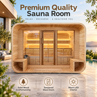 Salle de sauna personnalisable OEM avec options de disposition sur mesure pour centre de bien-être à domicile et espace de loisirs privé