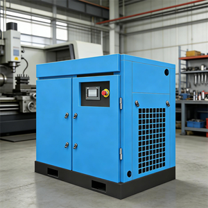 Industrieller Luftkompressor mit Geringer Lautstärke 7,5KW 11KW 15KW 22KW 37KW Schraubenkompressor für Allgemeine Anwendungen - Product Image 1