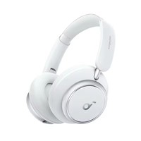سماعات رأس لاسلكية Soundcore Space Q45 فوق الأذن مع خاصية إلغاء الضوضاء التكيفية وتقنية LDAC للصوت عالي الدقة وتشغيل لمدة 50 ساعة ومشغلات ديناميكية وزمن استجابة منخفض