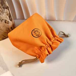 Bolsa de Regalo de Algodón Muselina Ecológica al por Mayor, Bolsa con Cordón de Algodón Orgánico Personalizada - Product Image 5