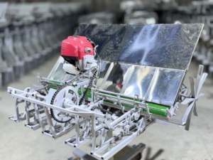 Van Lang 6 Lines 18cm Planting Machine Gasoline Powered Precision Seeder Multi-Row <b>Vegetable</b> Seed <b>Planter</b> For Small Wholesale - Product Image 2