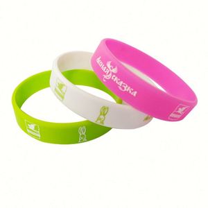 Pulseras de Silicona con Logotipo Grabado |   Pulseras Personalizadas Resistentes para Recaudación de Fondos y Eventos |   MOQ bajo disponible - Product Image 2