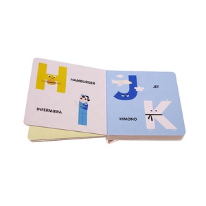 2024 Trung Quốc bán buôn tùy chỉnh Kid Tiếng Anh Hội Đồng Quản Trị in ấn cuốn Sách bìa cứng trẻ em Trường Giáo Dục cuốn sách - Product Image 6