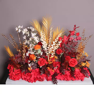 Flores Artificiales de Loto Rojo de Alta Calidad para Interiores, Decoración Realista para Pascua, Navidad y Regreso a Clases - Plástico - Product Image 6