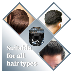Gel per Capelli Biologico Personalizzato, Pomata a Base d'Acqua per Acconciature Maschili, Prodotto per lo Styling, Cera per Capelli con Controllo dei Bordi per <span class=keywords><strong>Uomo</strong></span> - Product Image 4