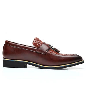 Calzado Formal de Lujo Estilo Italiano para Hombre, Zapatos Oxford de Piel Genuina con Bordado de Camuflaje, Hechos a Mano, Ligeros - Product Image 2